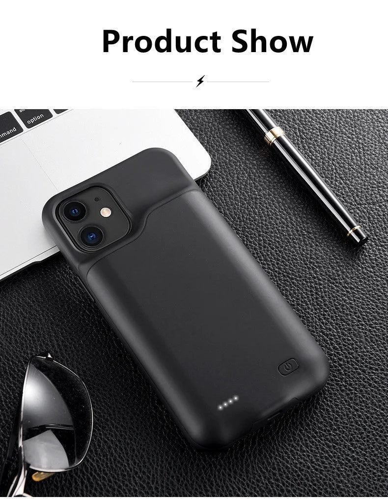 iPhone Battery Charging Case