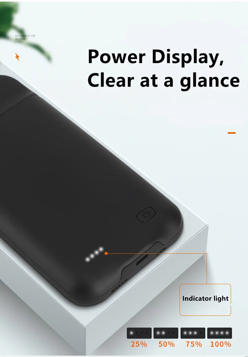 iPhone Battery Charging Case